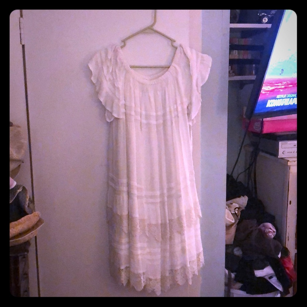 White dress